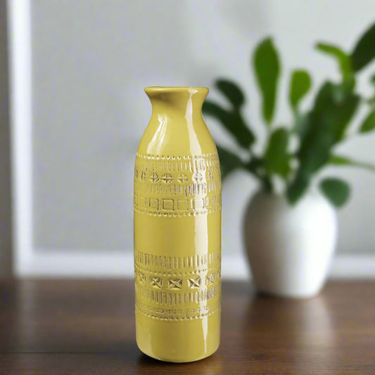 Marra Glossy Ceramic Vase