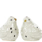 Nolia Cutout Porcelain Bird Figurines (Set of 2)
