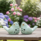 Tevara Cutout Porcelain Bird Figurines (Set of 2)