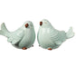 Soriel Gloss Blue Cardinal Bird Figurines