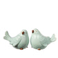 Soriel Gloss Blue Cardinal Bird Figurines