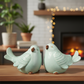 Soriel Gloss Blue Cardinal Bird Figurines