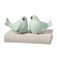 Soriel Gloss Blue Cardinal Bird Figurines
