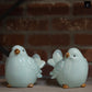 Soriel Gloss Blue Cardinal Bird Figurines