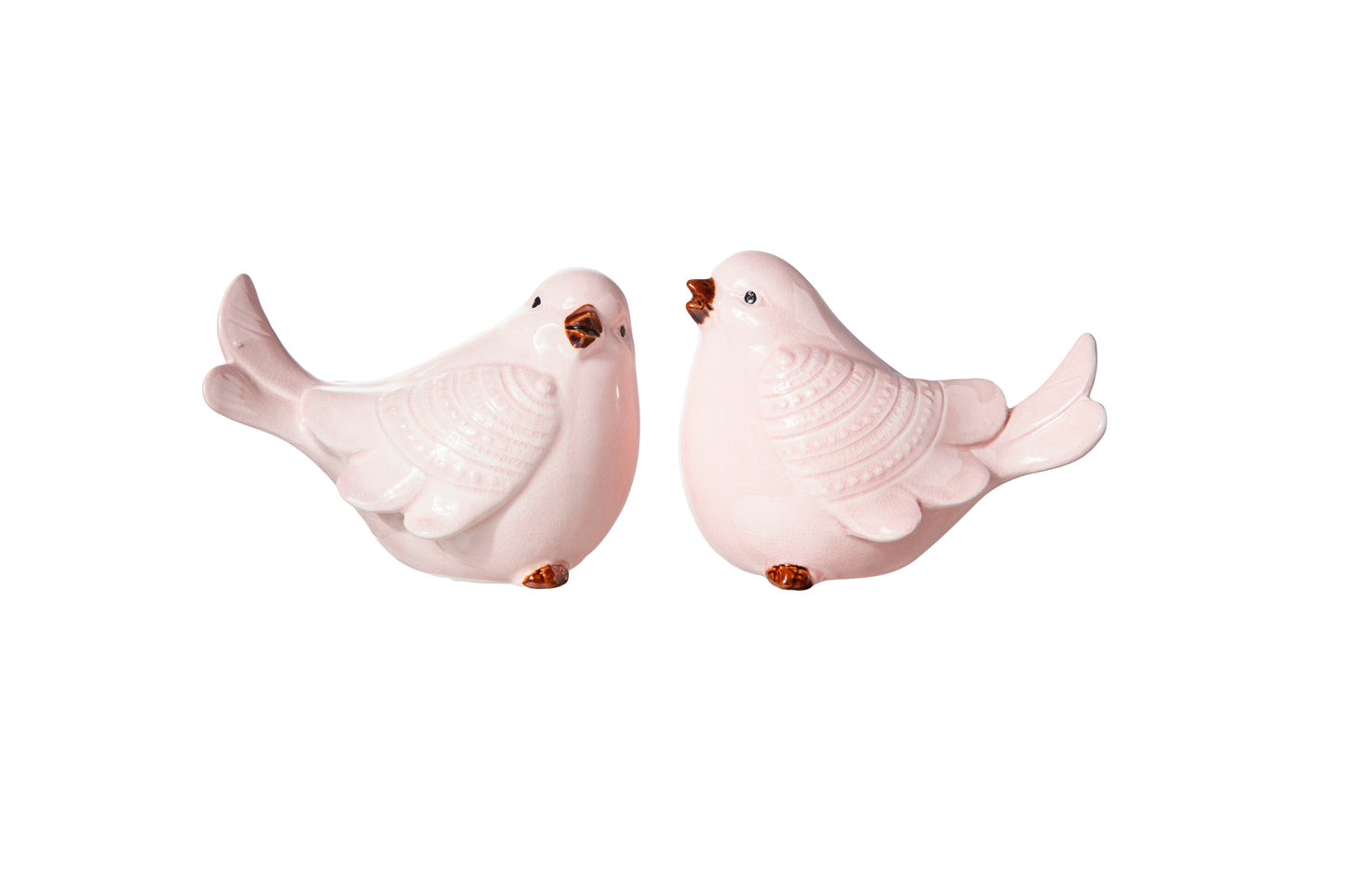 Soriel Gloss Blue Cardinal Bird Figurines