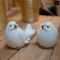 Yannel Gloss Green Cardinal Figurines (Set of 2)