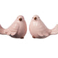 Yannel Gloss Green Cardinal Figurines (Set of 2)