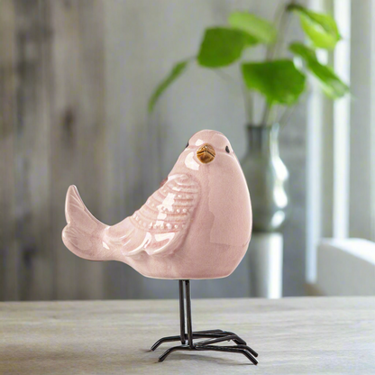 Floriven Porcelain Standing Bird Figurine