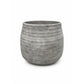 Larysa Ribbed Cement Planter