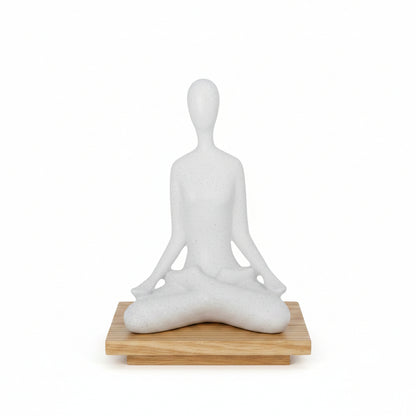 Indra Minimalist Yoga Figurine in Lotus Pose