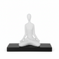 Indra Minimalist Yoga Figurine in Lotus Pose