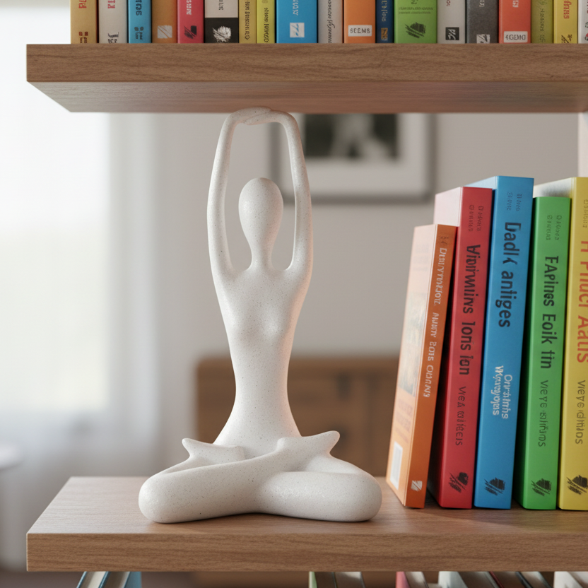 Varena Polyresin Yoga Figurine