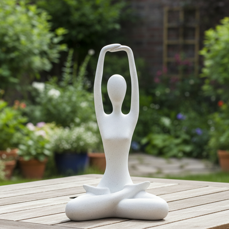 Varena Polyresin Yoga Figurine