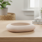 Olivia Polyresin Decorative Bowls in Cream Finish