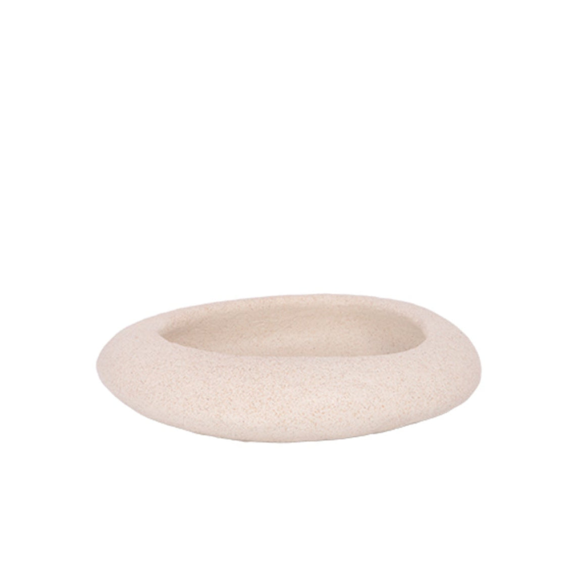 Olivia Polyresin Decorative Bowls in Cream Finish