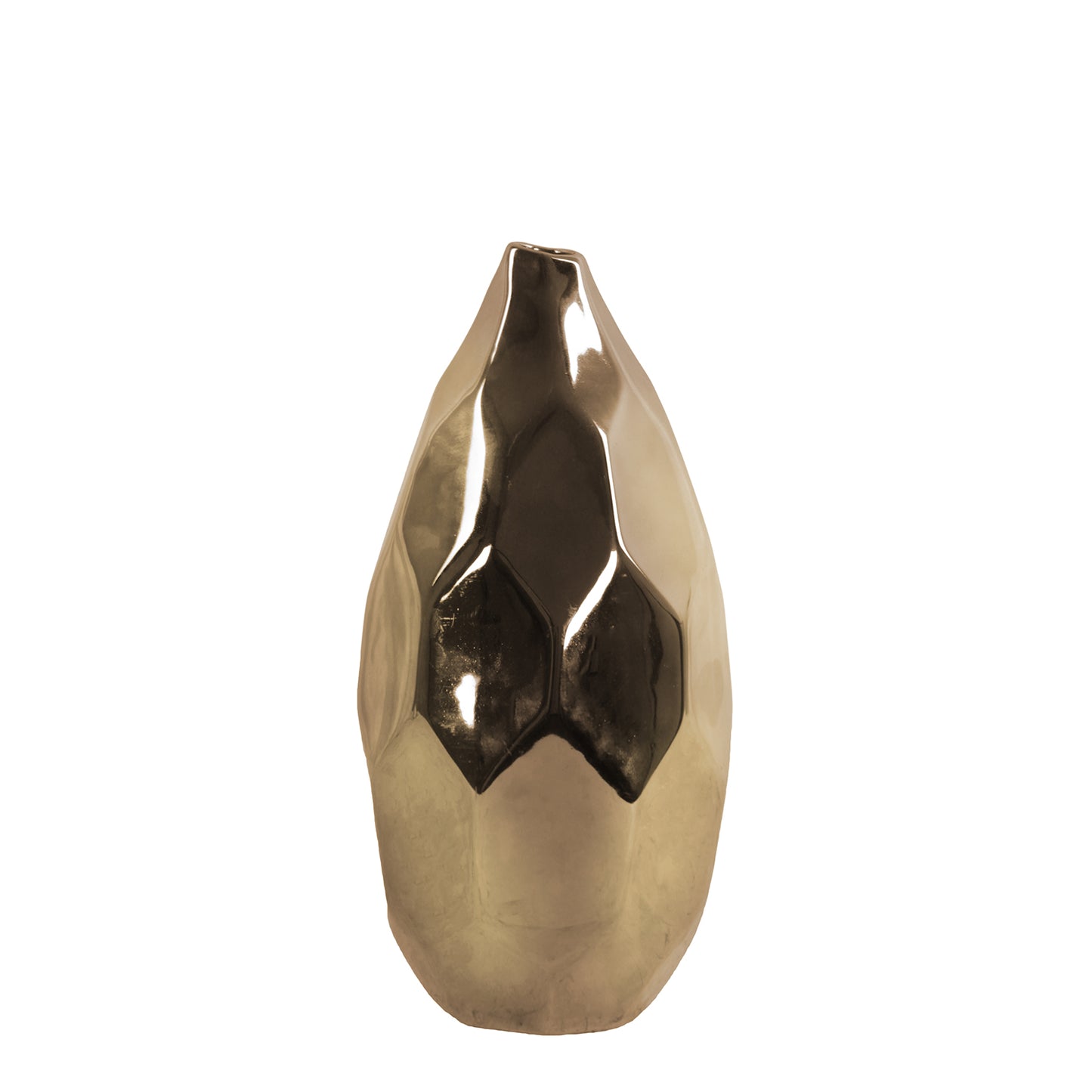 Tillee Ceramic Bellied Pattern Vase