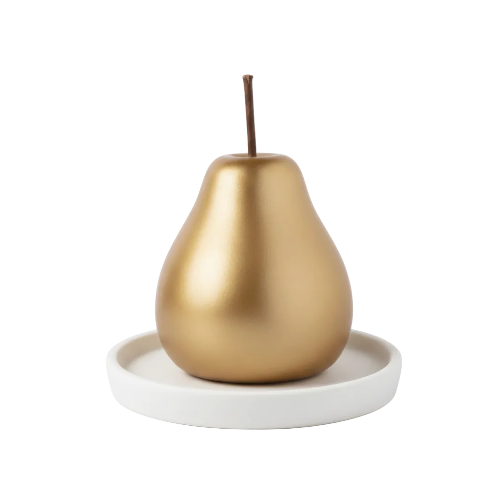 Posie Ceramic Pear Figurine