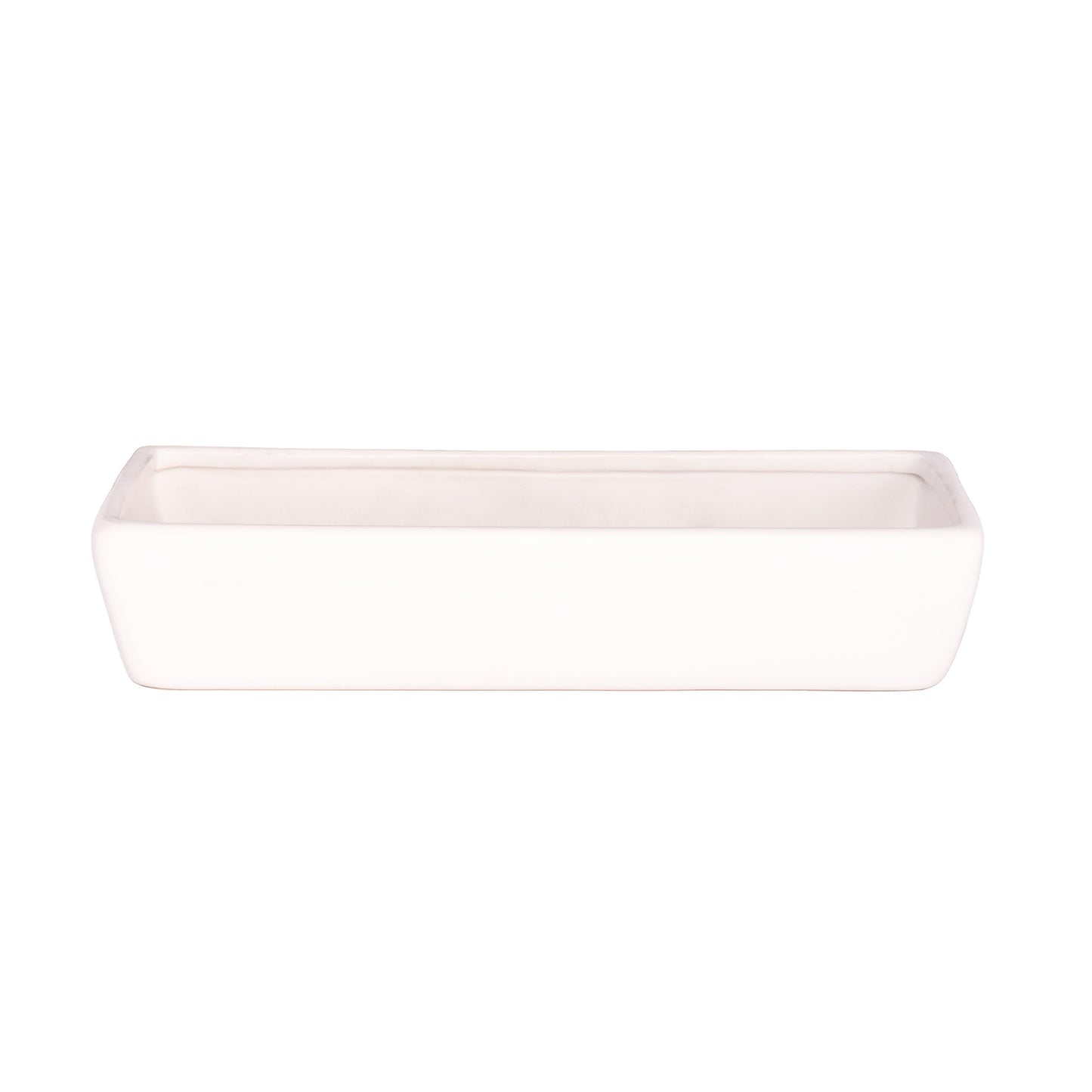 Alessia Ceramic Low Rectangle Pot