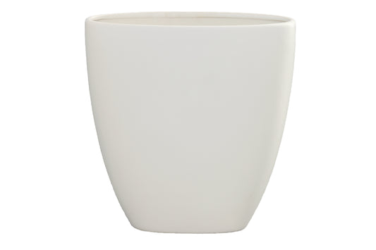 Ceramic Oval Pot  Matte Finish