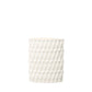 Rehannin Ceramic Oval Vase with Debossed Pear Pattern