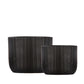 Rheva Ceramic Tall Oval Planter Set (Set of 2)