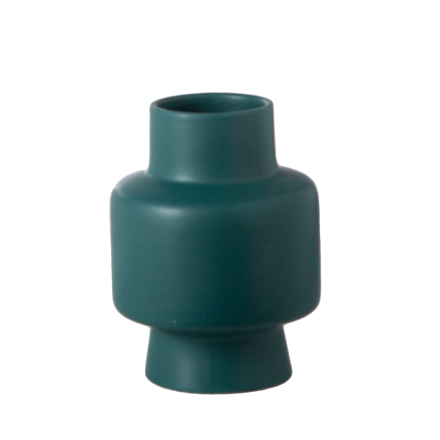 Zoey Ceramic Round Pipe Vase