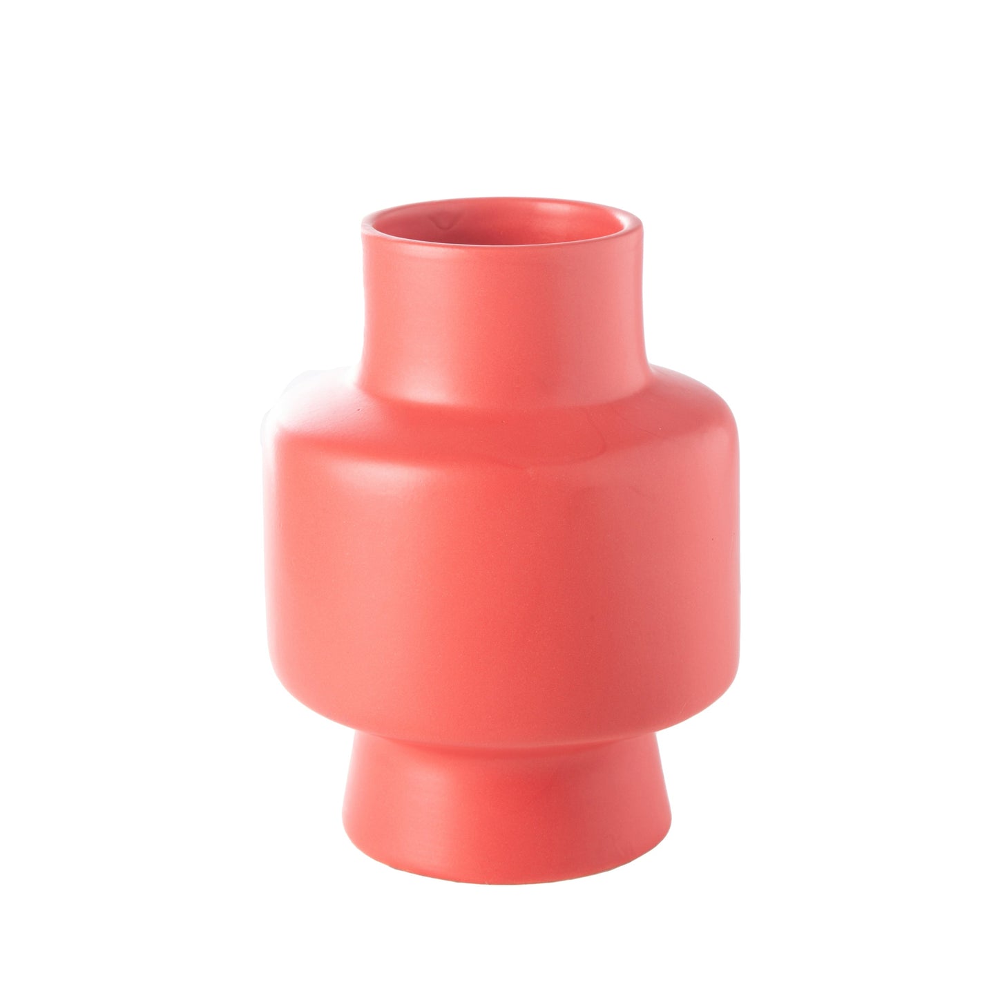 Zoey Ceramic Round Pipe Vase