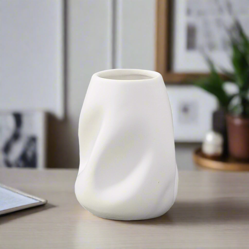 Briala Pressed Ceramic Vase