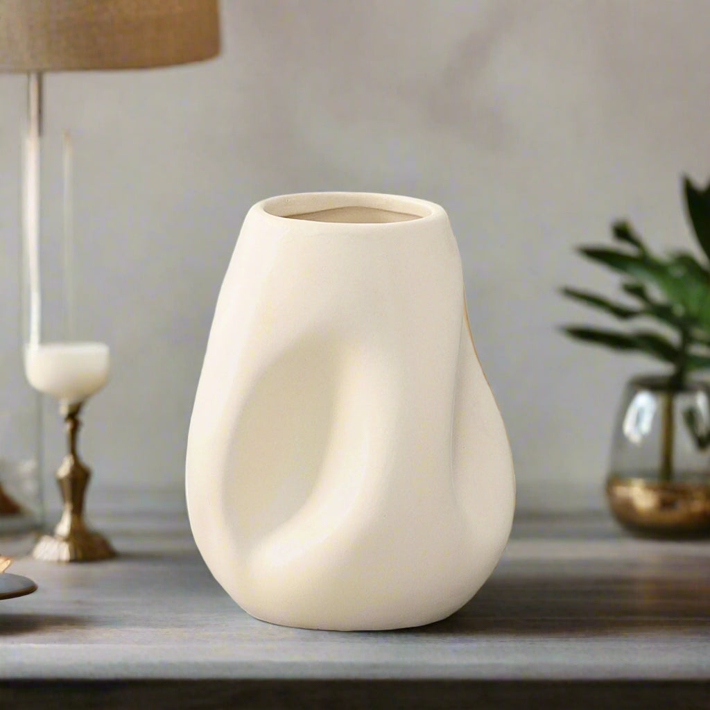 Briala Pressed Ceramic Vase