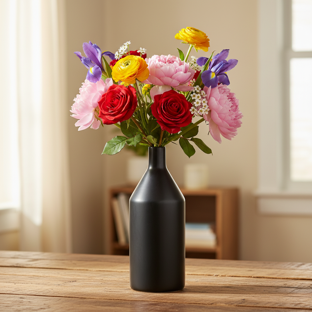 Roma Minimalist Bottle Vase