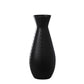 Zellè Ceramic Round Bellied Bottle Vase with Shoulder Bump Design