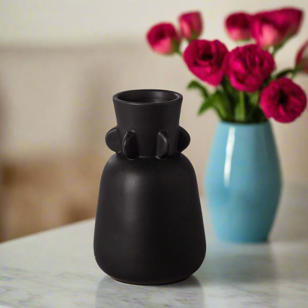 Karmi Trumpet Mouth Design Ceramic Vase