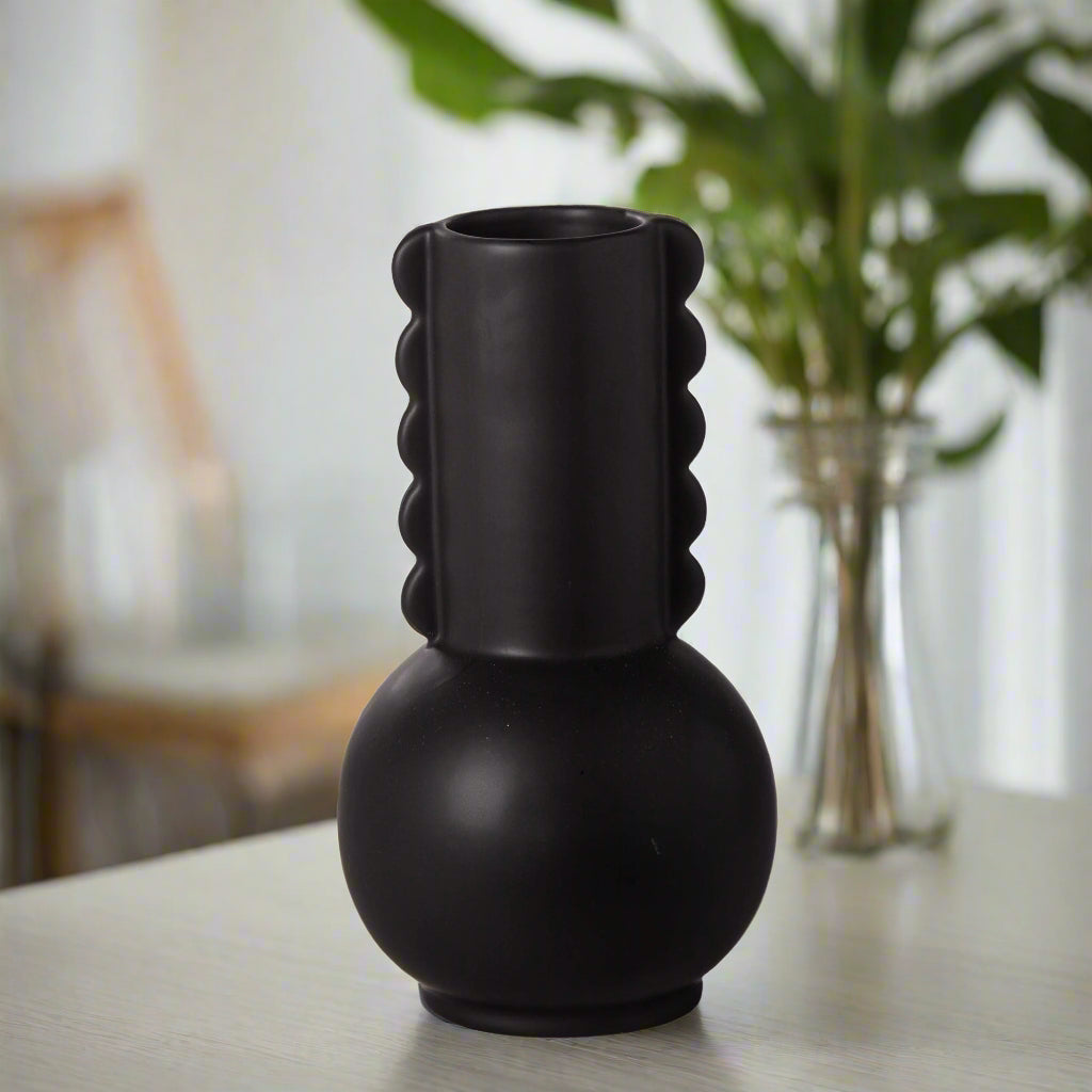 Dorel Round Bellied Ceramic Vase