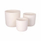 Firth Matte Ceramic Round Pots (Set of 3)