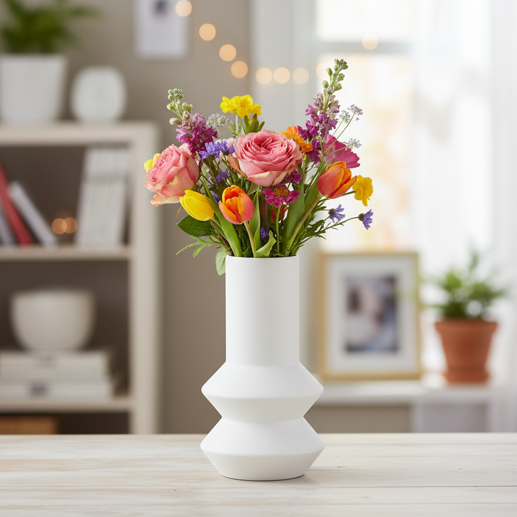 Lydia Ceramic Decorative Vase