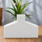 Kneena Ceramic Flat Bottle Vase