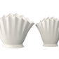 Hollis Glossy White Ceramic Planters (Set of 2)