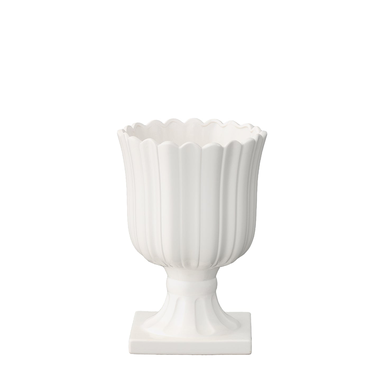 Clarisse Ceramic Tulip Urn Planter
