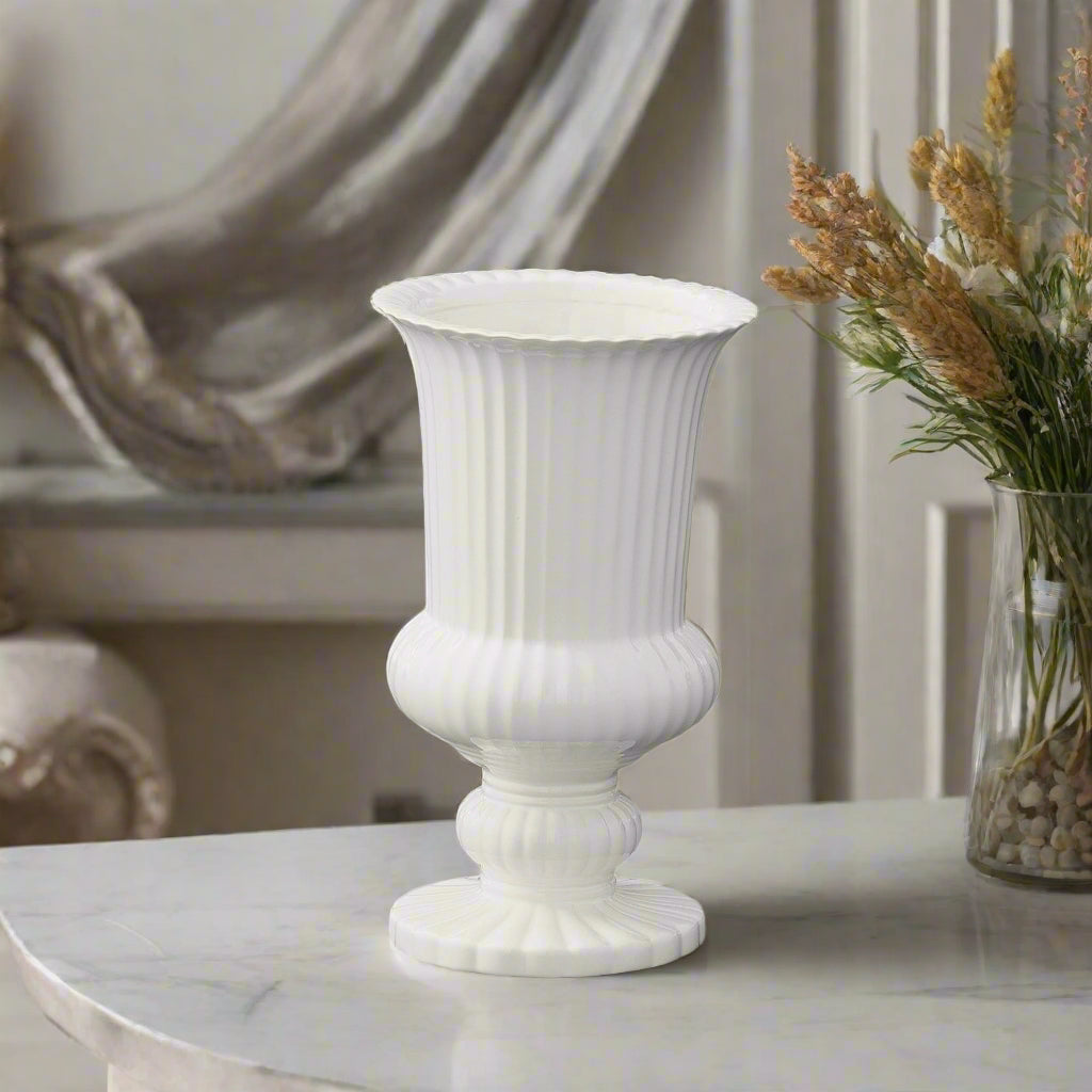Perani Glossy Ceramic Urn Vase