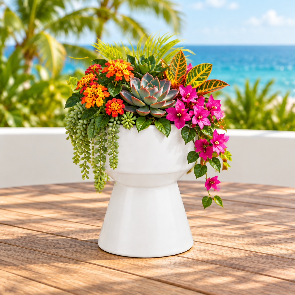 Gwen Ceramic Round Pot