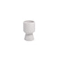 Ceramic Round Pot Large Finish in Shinny White