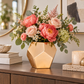 Harper Hexagon Ceramic Planter