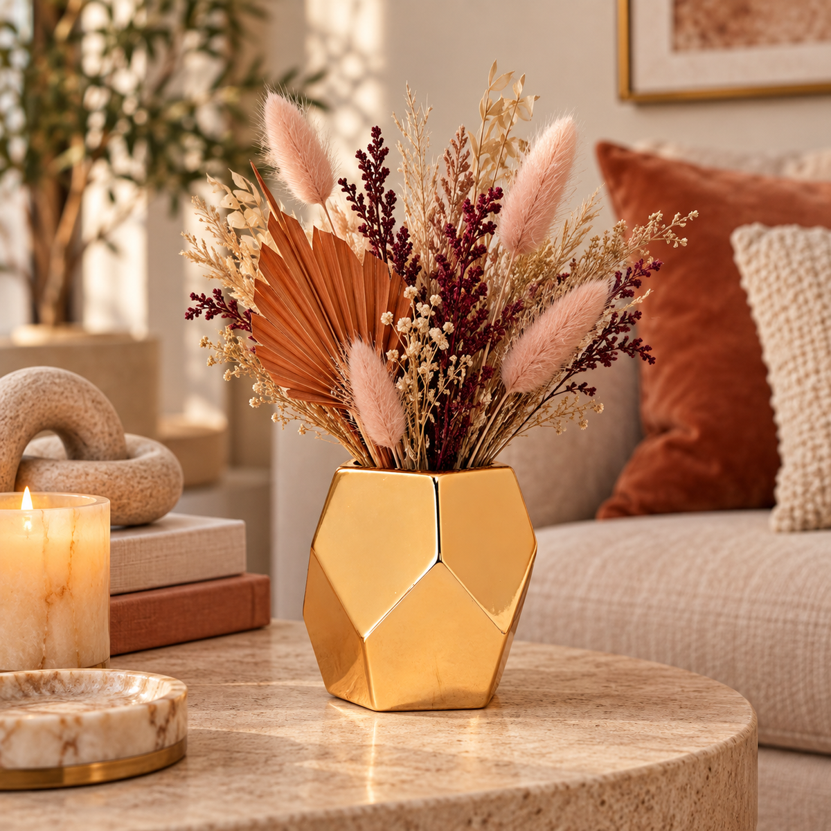 Harper Hexagon Ceramic Planter