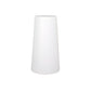 Jora Matte White Bellied Vase