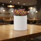 Zaveta Minimalist Ceramic Round Pot