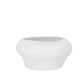 Kiva Swirl White Ceramic Pot