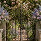 Zale Classic Fluted Garden Urn Planter with Pedestal