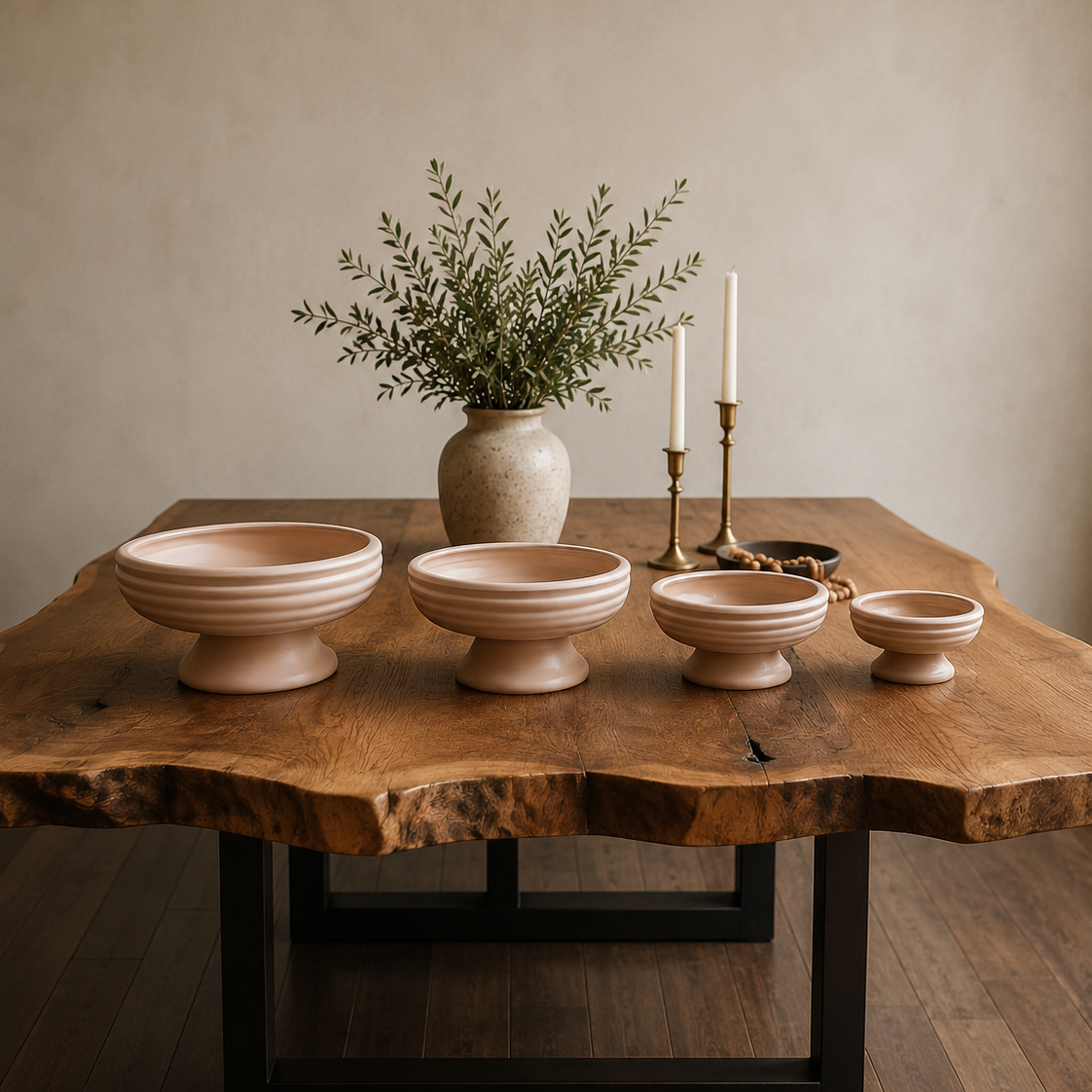 Nivea Pedestal Bowl Planter