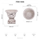 Cami Pedestal Terracotta Urn Planter