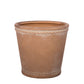 Paisley Terracotta Round Pot